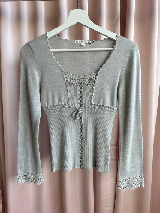 Nanette Lapore Ribbed Long Sleeve