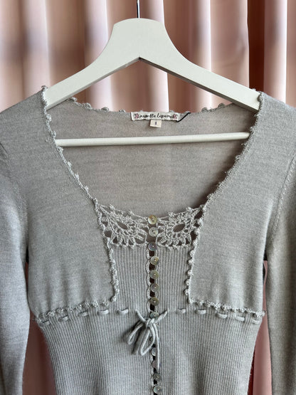 Nanette Lapore Ribbed Long Sleeve