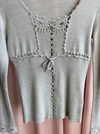 Nanette Lapore Ribbed Long Sleeve