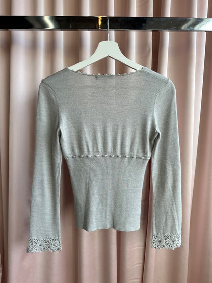 Nanette Lapore Ribbed Long Sleeve