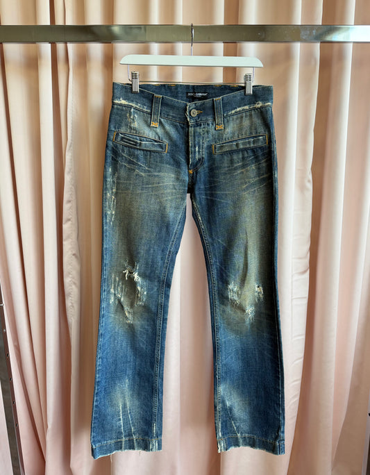 Dolce & Gabbana Low Rise Jeans