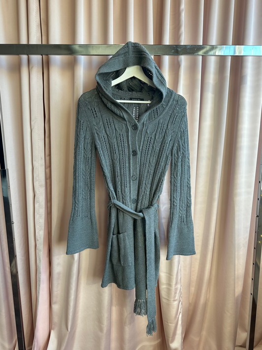 Patrizia Pepe Hooded Cardigan