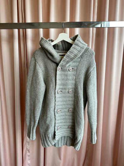 Diesel Double Breasted Hooded Cardigan