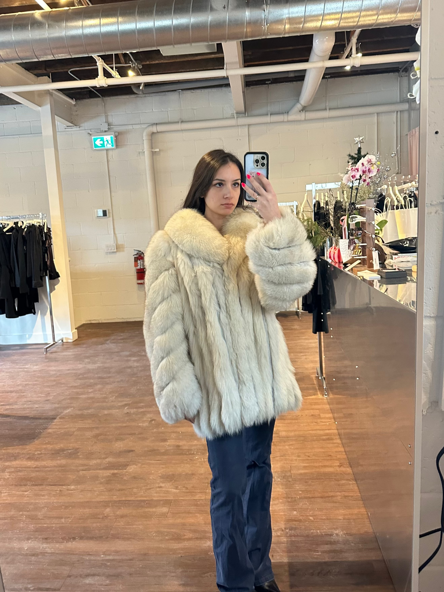 Vintage Saga Fox Coat