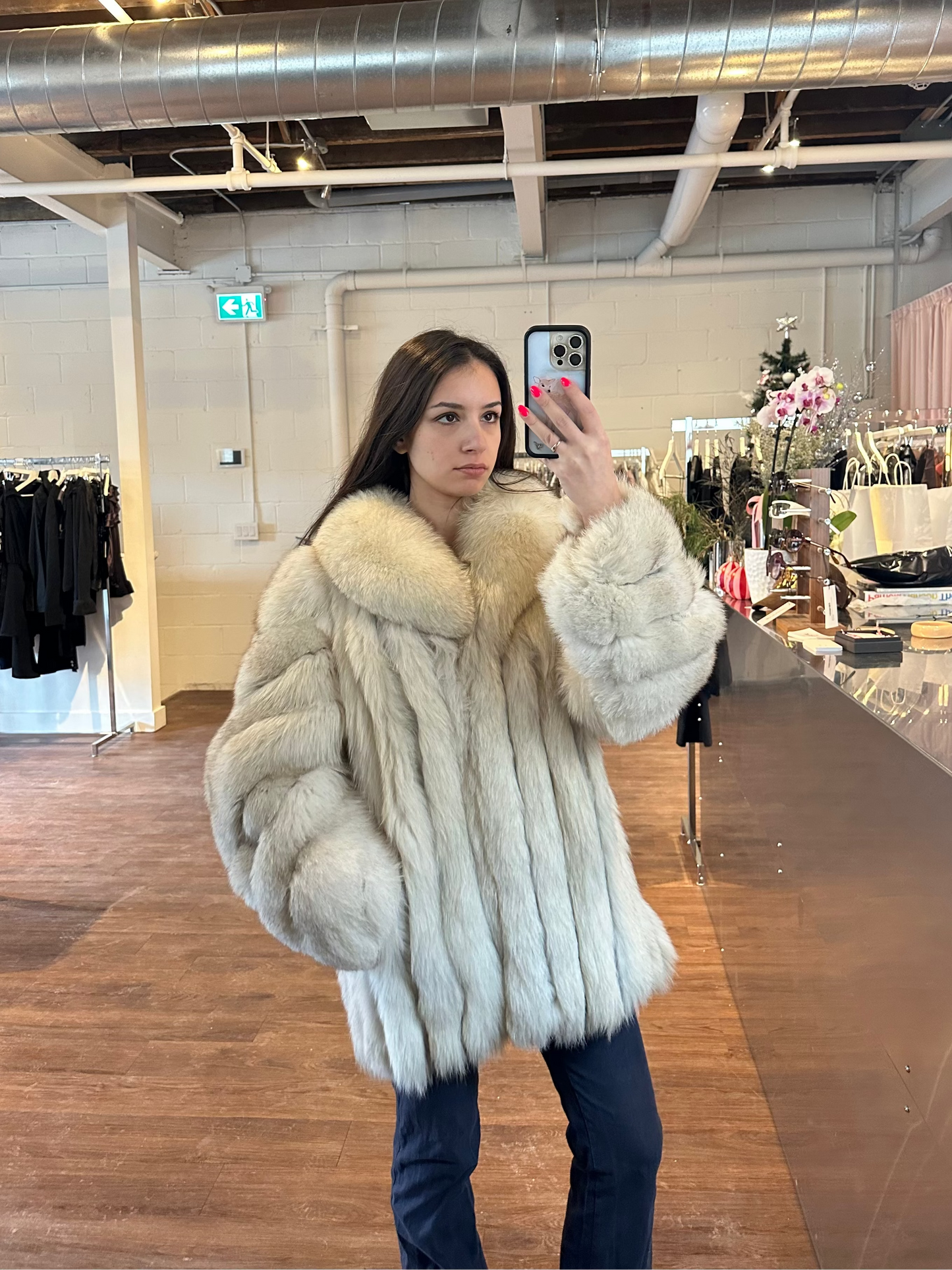 Vintage Saga Fox Coat