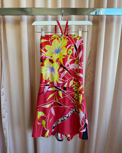 1990's Versace Mare Mini Dress