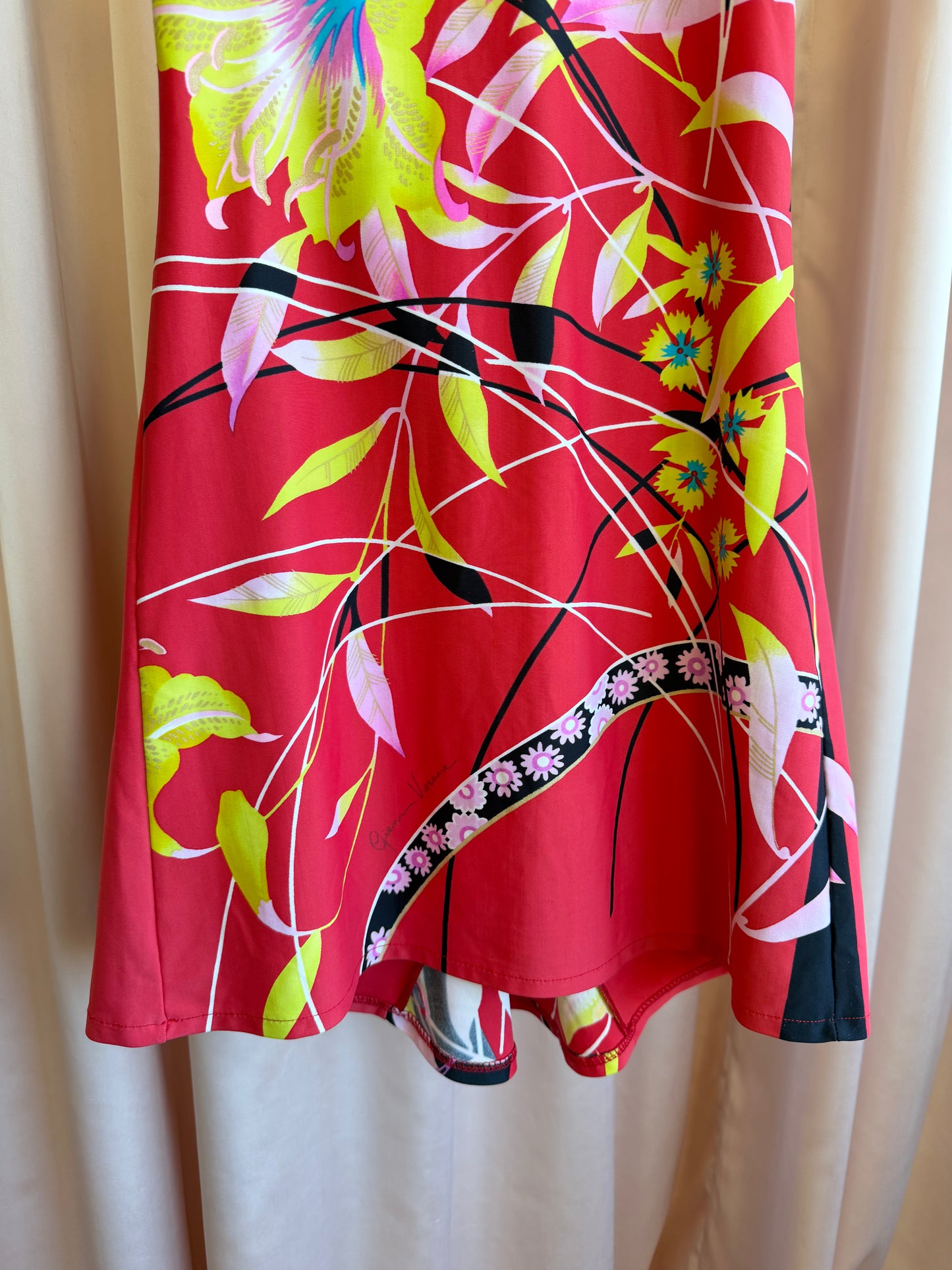 1990's Versace Mare Mini Dress