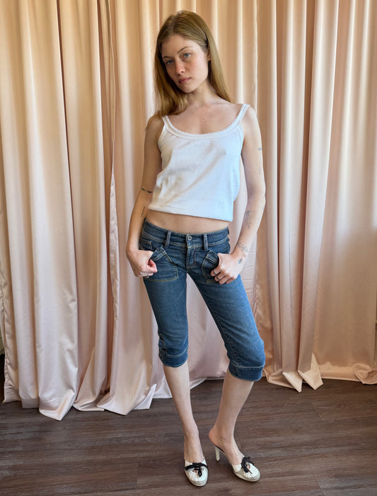 Diesel Denim Capri's