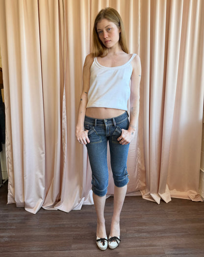 Diesel Denim Capri's