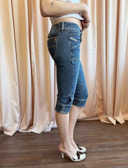 Diesel Denim Capri's