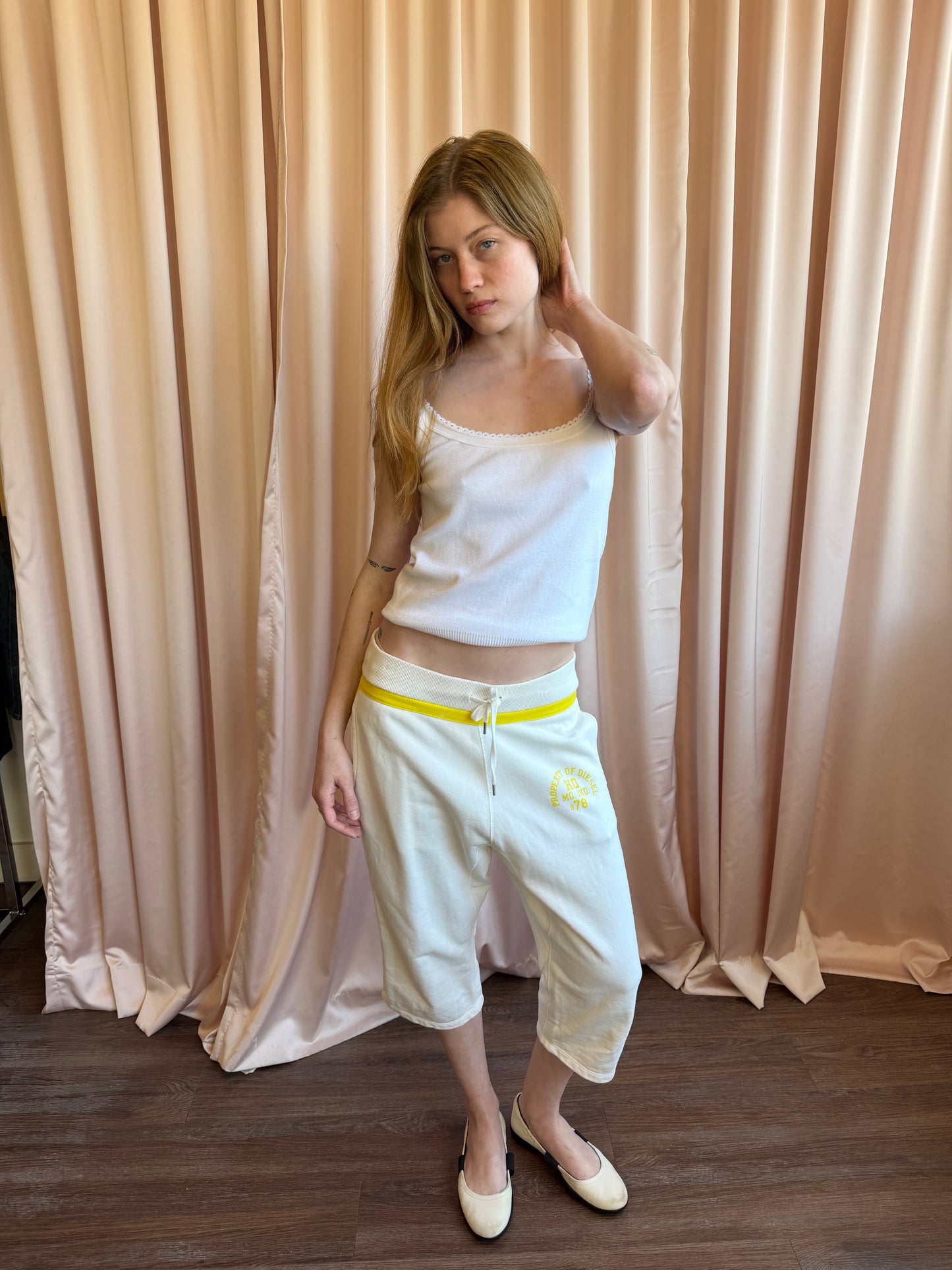 Diesel Cropped Sweat Pants