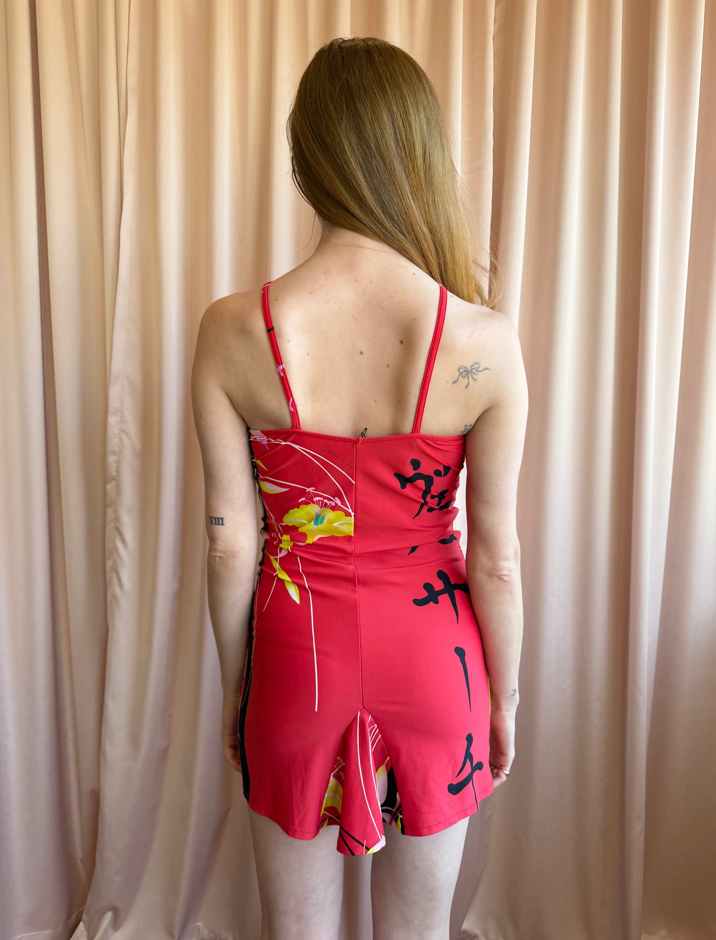 1990's Versace Mare Mini Dress