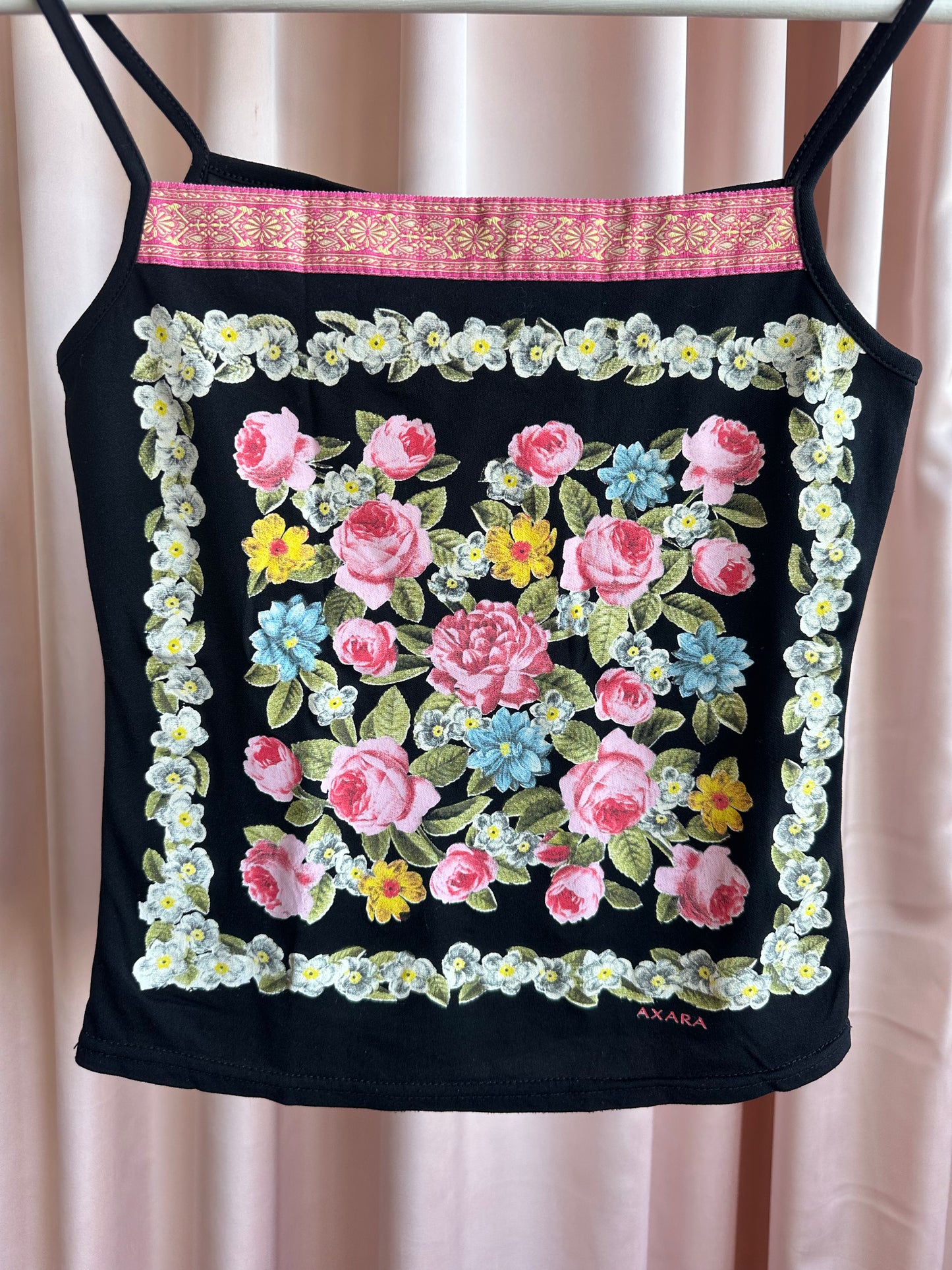 Axara Floral Embroidered Camisole
