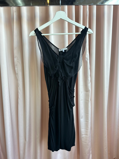 Adam Jones Black Silk Dress