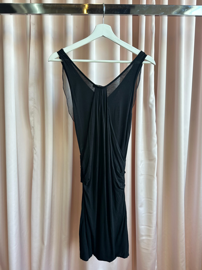 Adam Jones Black Silk Dress