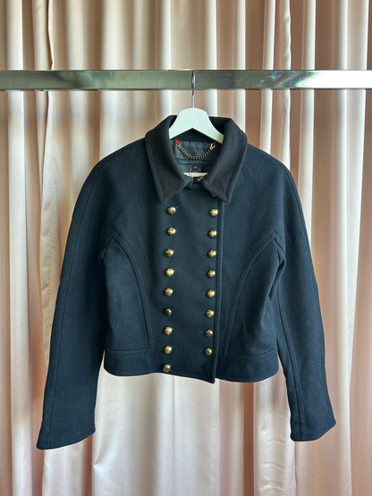 Marc by Marc Jacobs Black Double Breasted Jacket