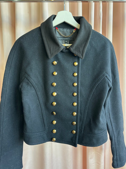 Marc by Marc Jacobs Black Double Breasted Jacket
