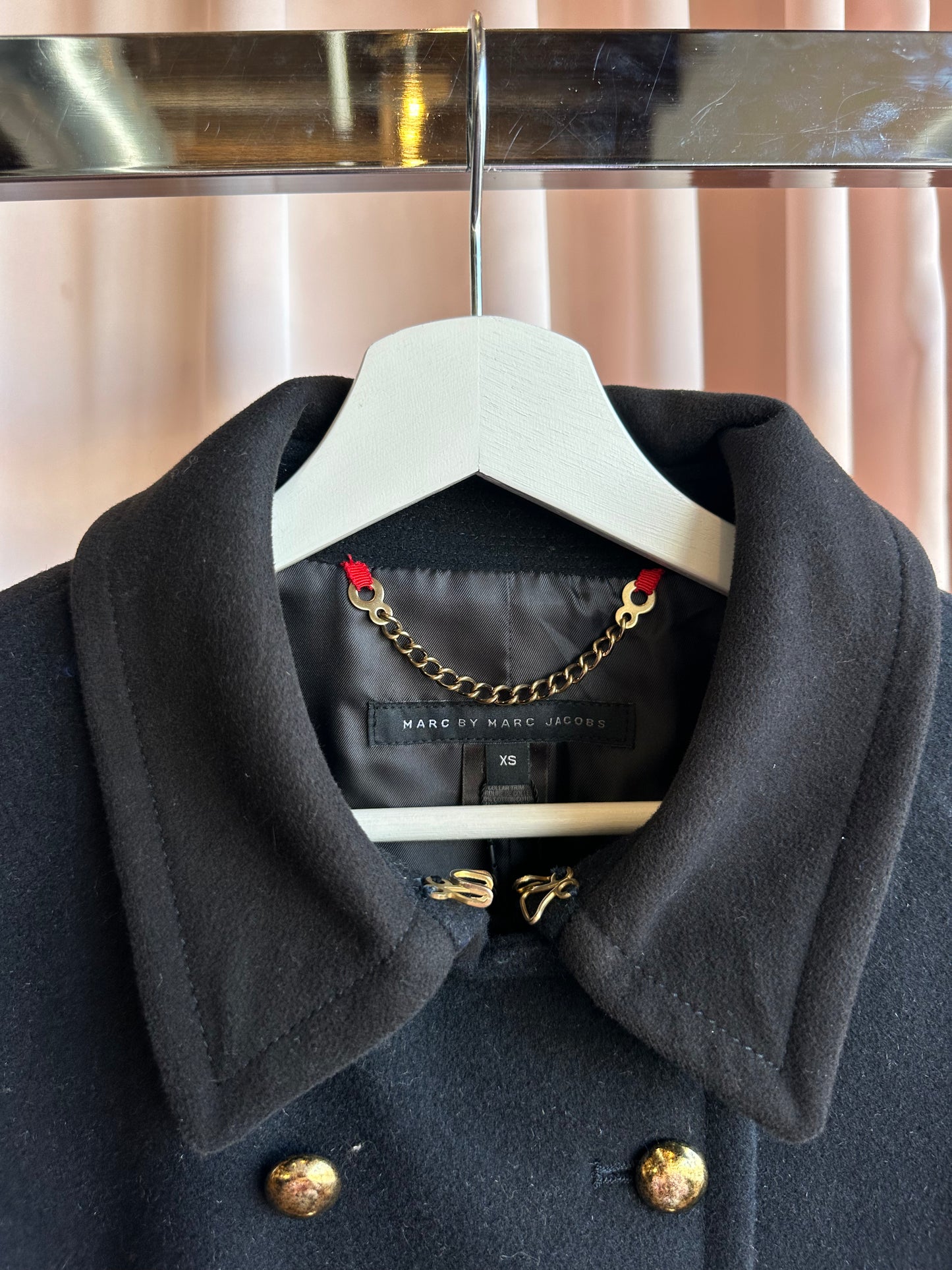 Marc by Marc Jacobs Black Double Breasted Jacket