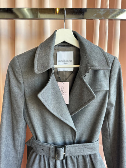 Viktor & Rolf Grey Trench Coat
