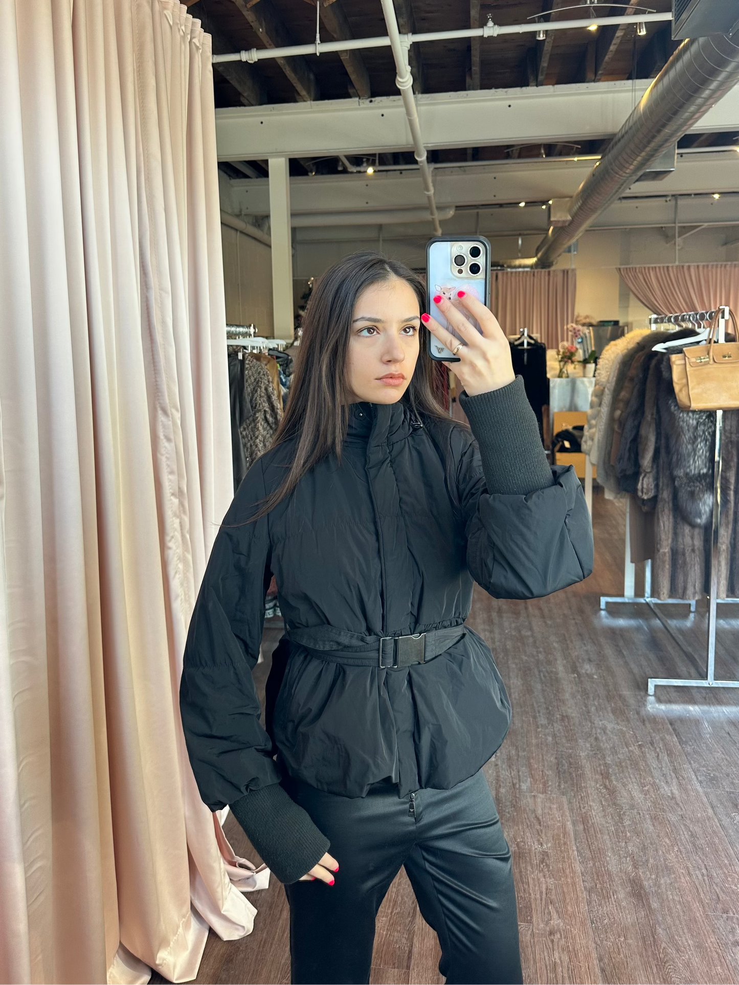 Emporio Armani Black Down Jacket