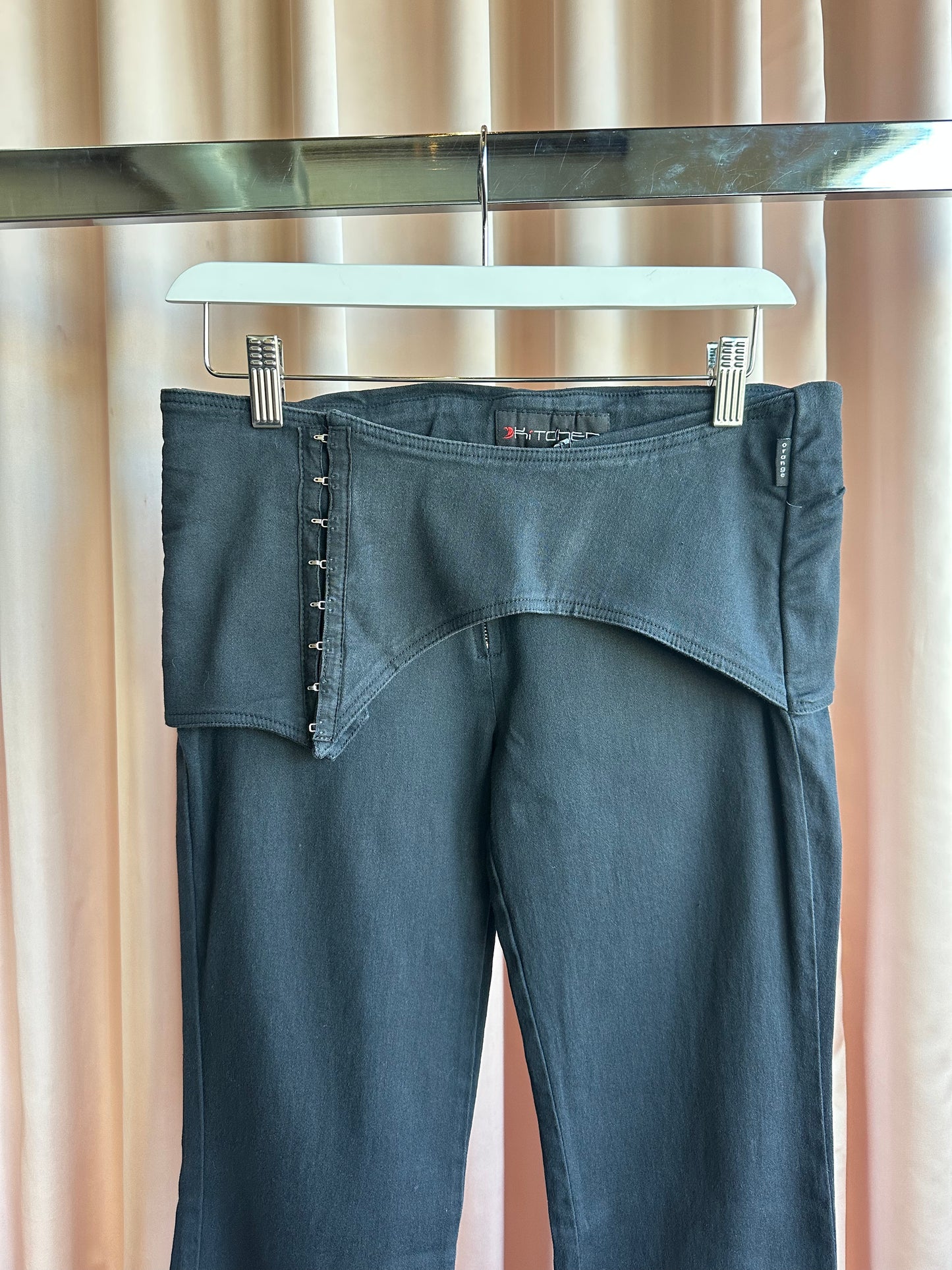 Hook & Eye Low Rise Flare Pants