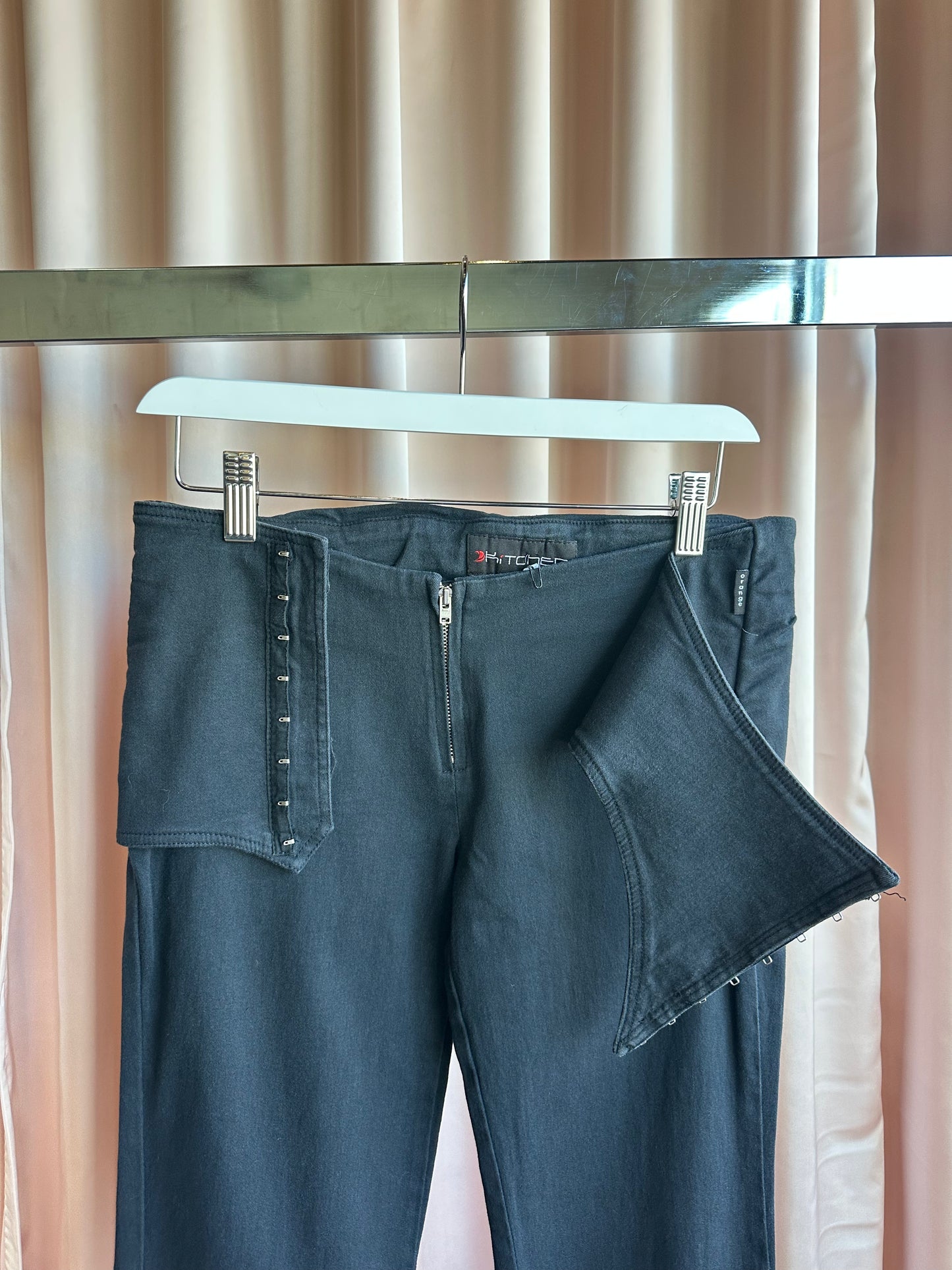 Hook & Eye Low Rise Flare Pants