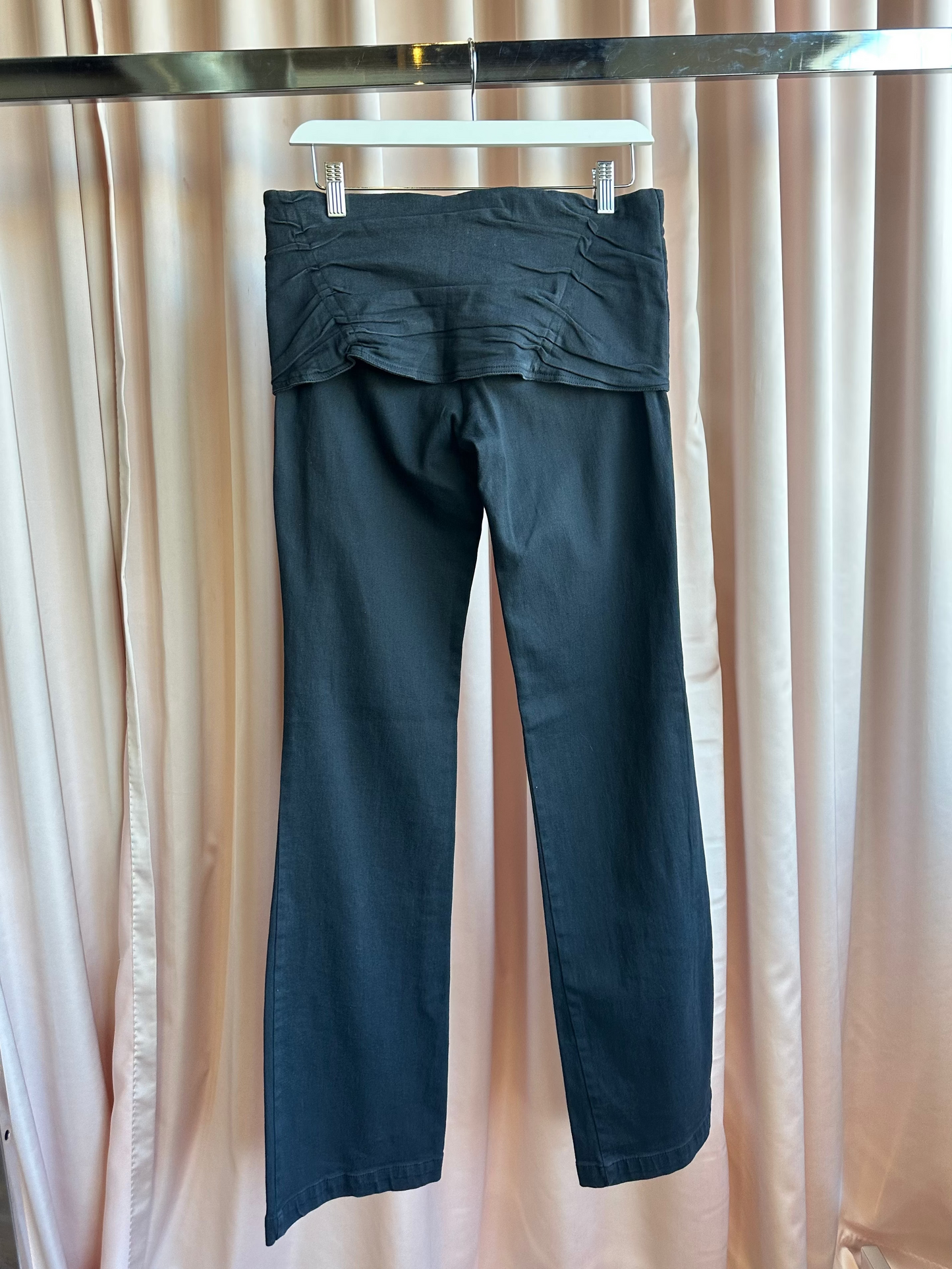 Hook & Eye Low Rise Flare Pants