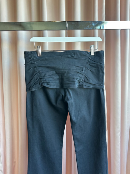 Hook & Eye Low Rise Flare Pants