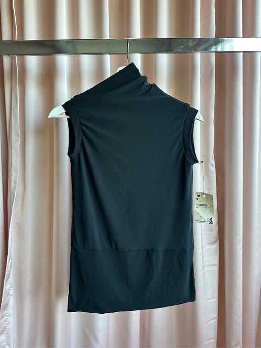 1990's Mock Neck Cut Out Back Tank