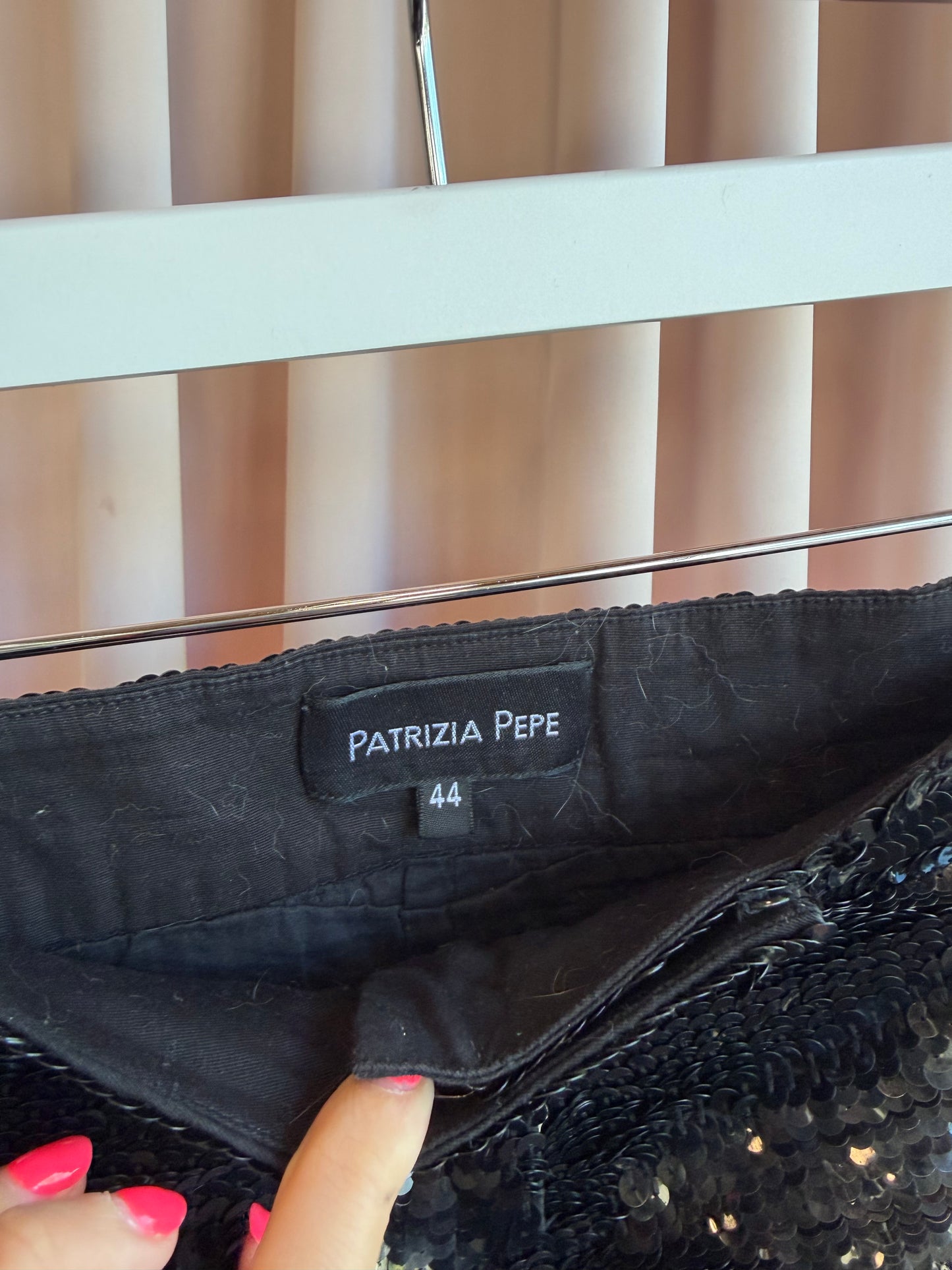 Patrizia Pepe Sequin Shorts