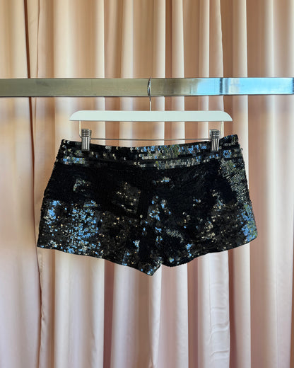 Patrizia Pepe Sequin Shorts