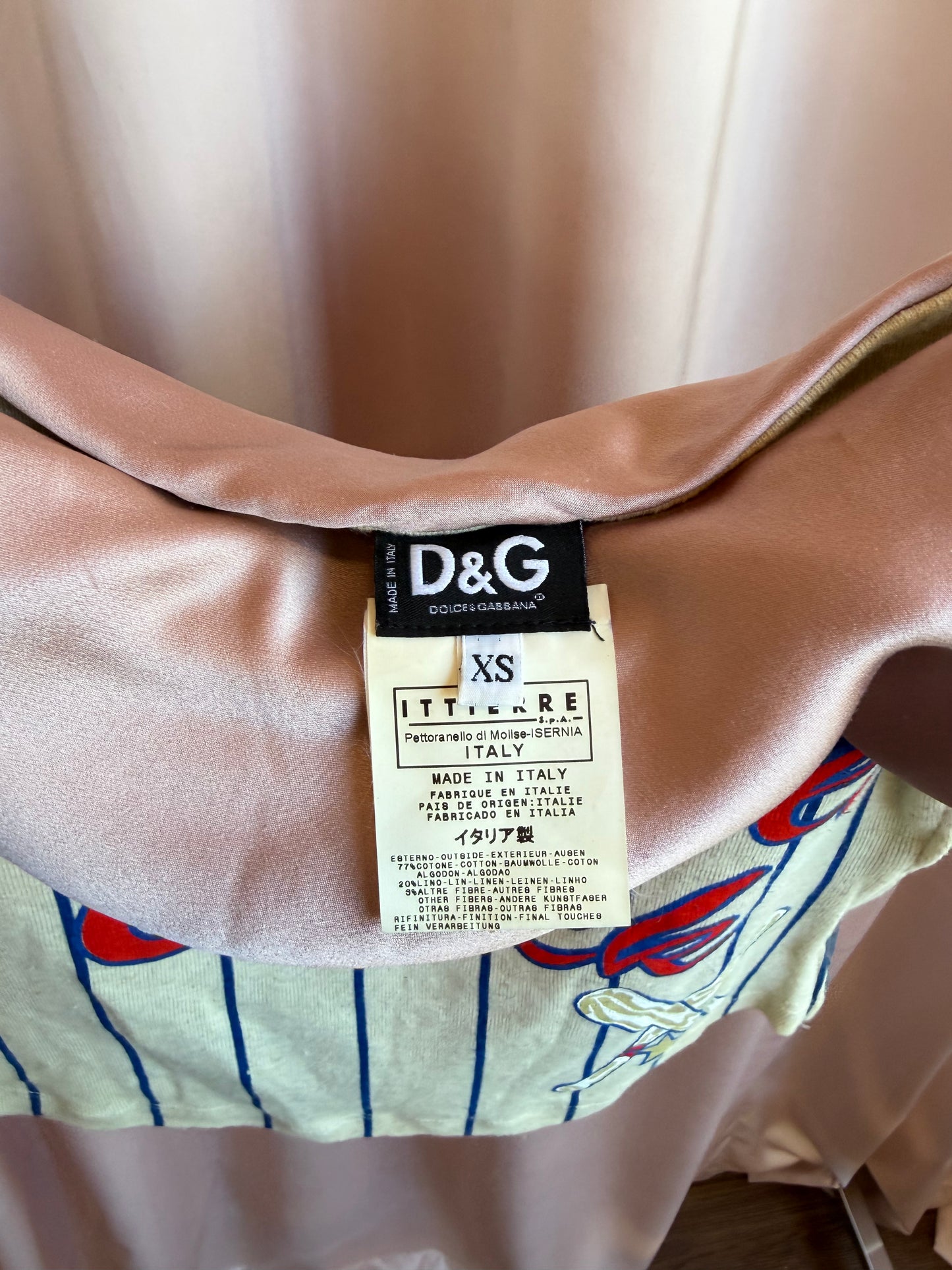 2000's D&G "Baseball Chick" Camisole
