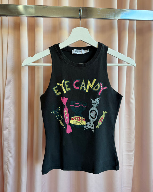 Moschino Jeans "Eye Candy" Tank