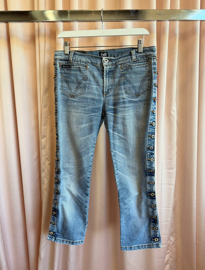 2000's D&G Denim Capri's