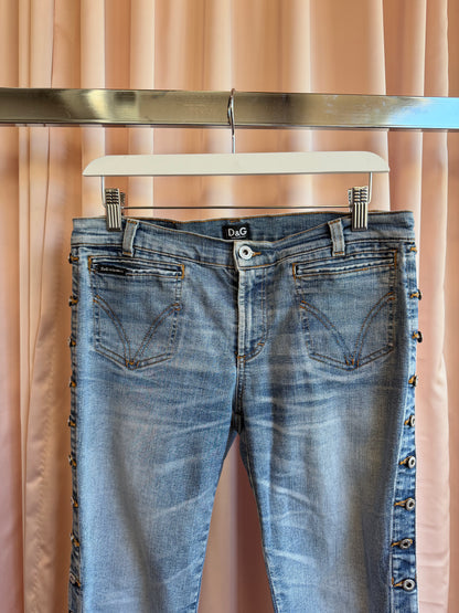 2000's D&G Denim Capri's