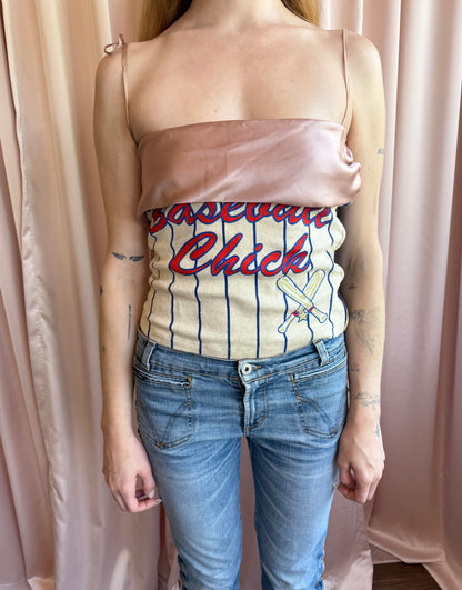 2000's D&G "Baseball Chick" Camisole