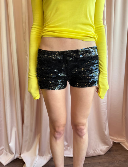 Patrizia Pepe Sequin Shorts